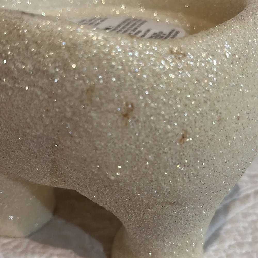 Bath & Body Works glitter polar bear candle holder‎ - Picture 7 of 10